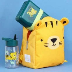 Sac à dos bébé jaune Tigre
