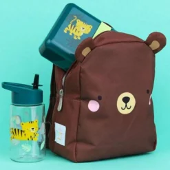 Sac à dos bébé marron Ours