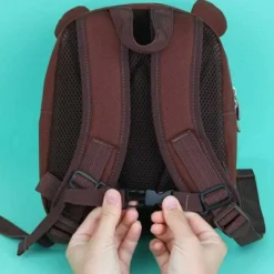 Sac à dos bébé marron Ours