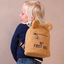 Sac à dos bébé My first bag Teddy beige (24 cm)