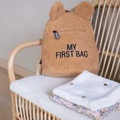 Sac à dos bébé My first bag Teddy beige (24 cm)