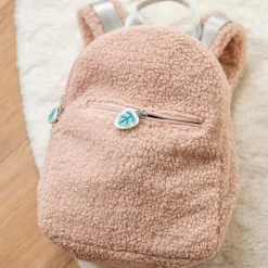 Sac à dos bébé Teddy Lapidou rose