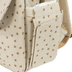 Sac à dos coeurs Poppy Cannelle
