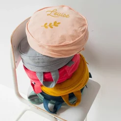 Sac à dos enfant terracotta (personnalisable)