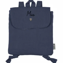 Sac à dos Gaze Bleu Jean (personnalisable)