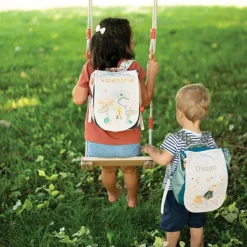 Sac à dos La fille et la grenouille (personnalisable)