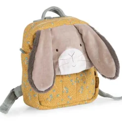 Sac à dos lapin ocre Trois petits lapins (personnalisable)