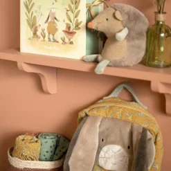 Sac à dos lapin ocre Trois petits lapins