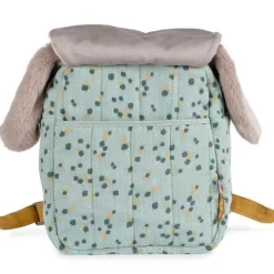 Sac à dos lapin sauge Trois petits lapins (personnalisable)