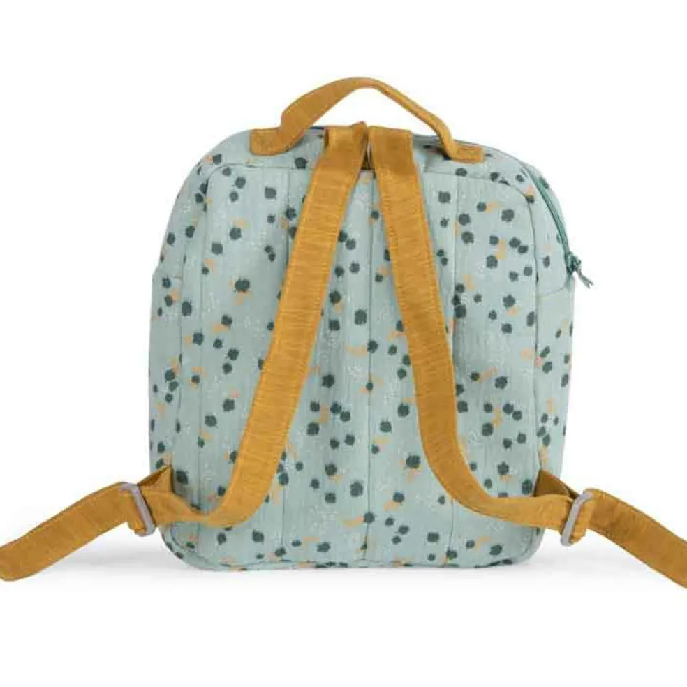 Sac à dos lapin sauge Trois petits lapins (personnalisable)