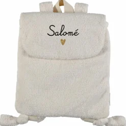Sac à dos Moumoute Ecru (personnalisable)