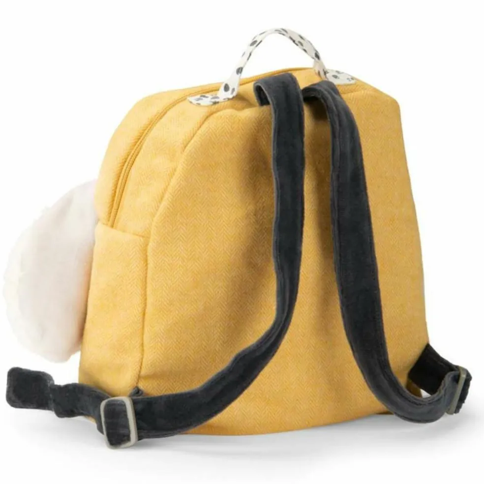 Sac à dos Pilou jaune Puce et Pilou