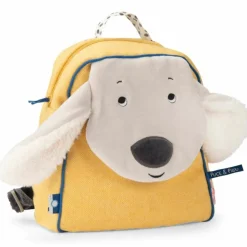 Sac à dos Pilou jaune Puce et Pilou (personnalisable)