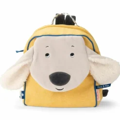 Sac à dos Pilou jaune Puce et Pilou (personnalisable)
