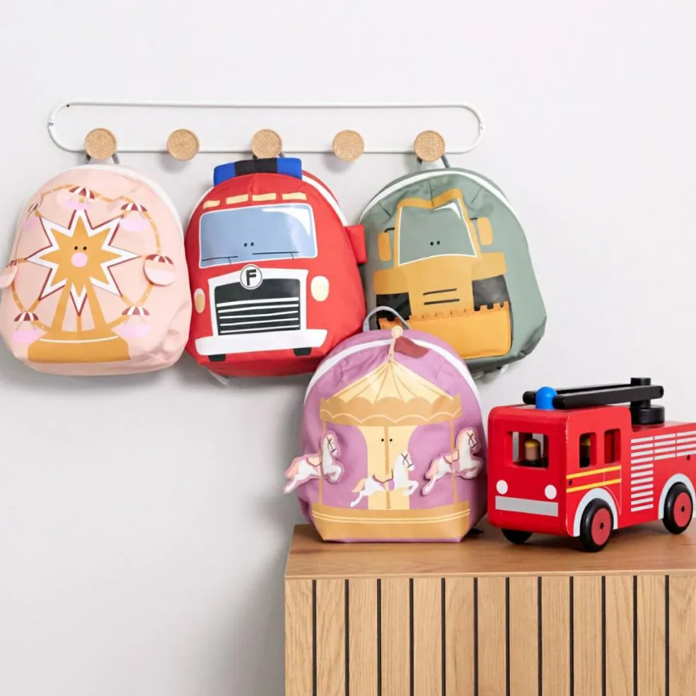 Sac à dos Tiny Drivers Camion de pompier