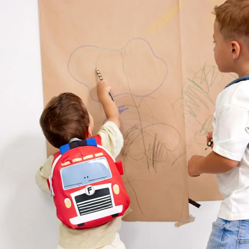 Sac à dos Tiny Drivers Camion de pompier