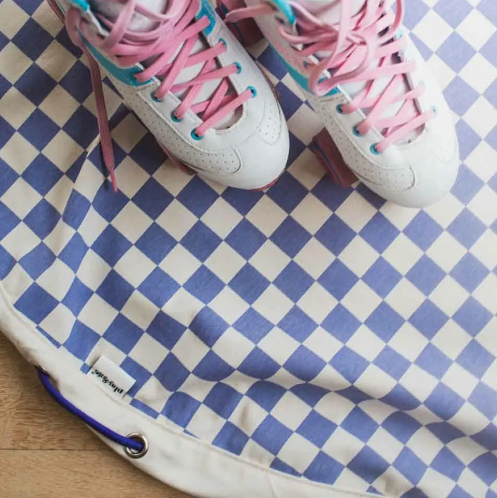 Sac à jouet 2 en 1 Noomad Original Vichy Purple