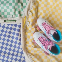 Sac à jouet 2 en 1 Noomad Original Vichy Purple