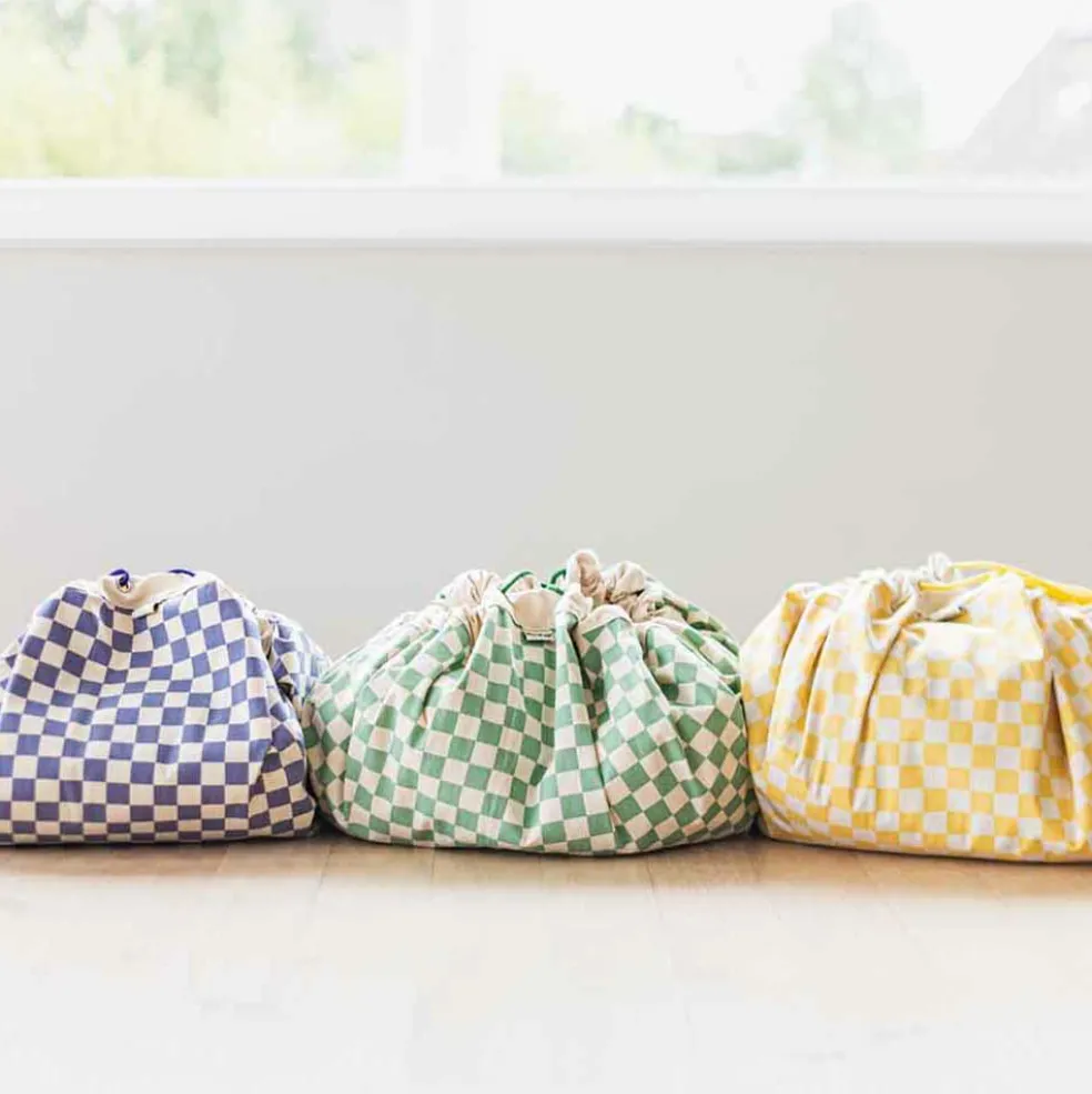 Sac à jouet 2 en 1 Noomad Original Vichy Purple