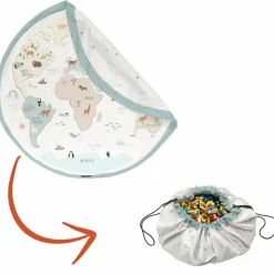 Sac à jouet 2 en 1 réversible Noomad Original Worldmap