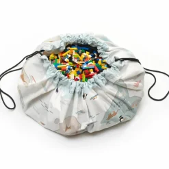 Sac à jouet 2 en 1 réversible Noomad Original Worldmap