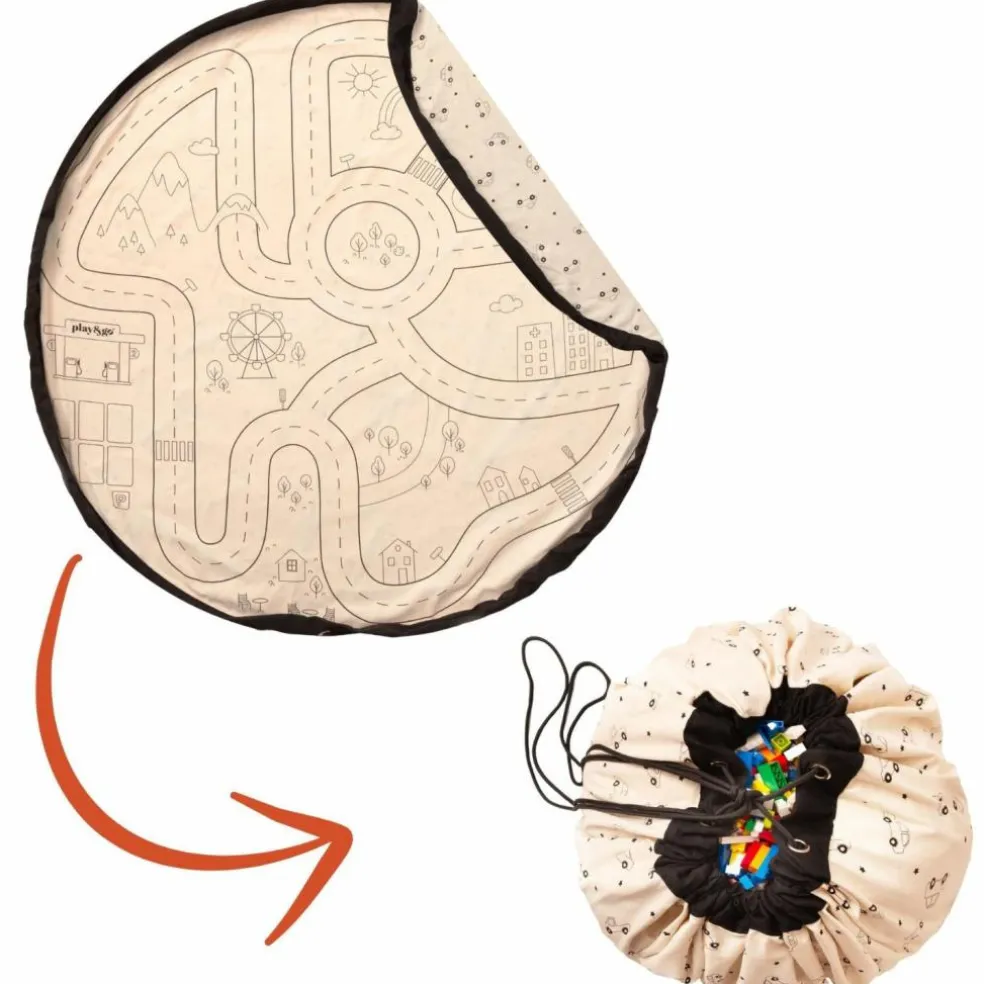 Sac à jouet 2 en 1 réversible Noomad Original Playville
