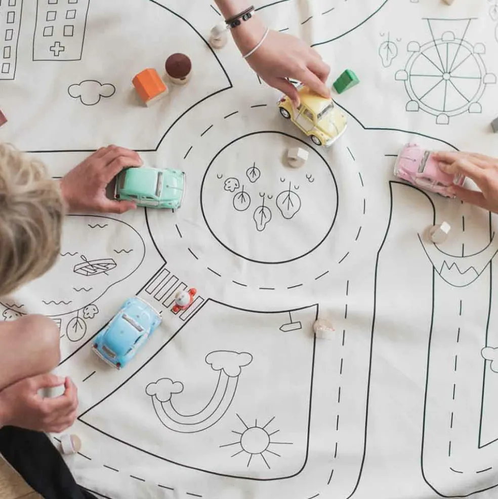 Sac à jouet 2 en 1 réversible Noomad Original Playville