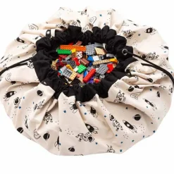 Sac à jouets 2 en 1 phosphorescent Print Espace