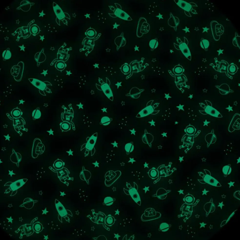 Sac à jouets 2 en 1 phosphorescent Print Espace