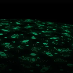 Sac à jouets 2 en 1 phosphorescent Print Espace