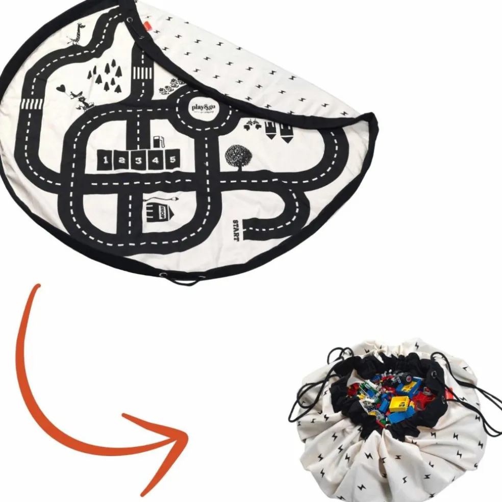 Sac à jouets 2 en 1 réversible Noomad Original Roadmap