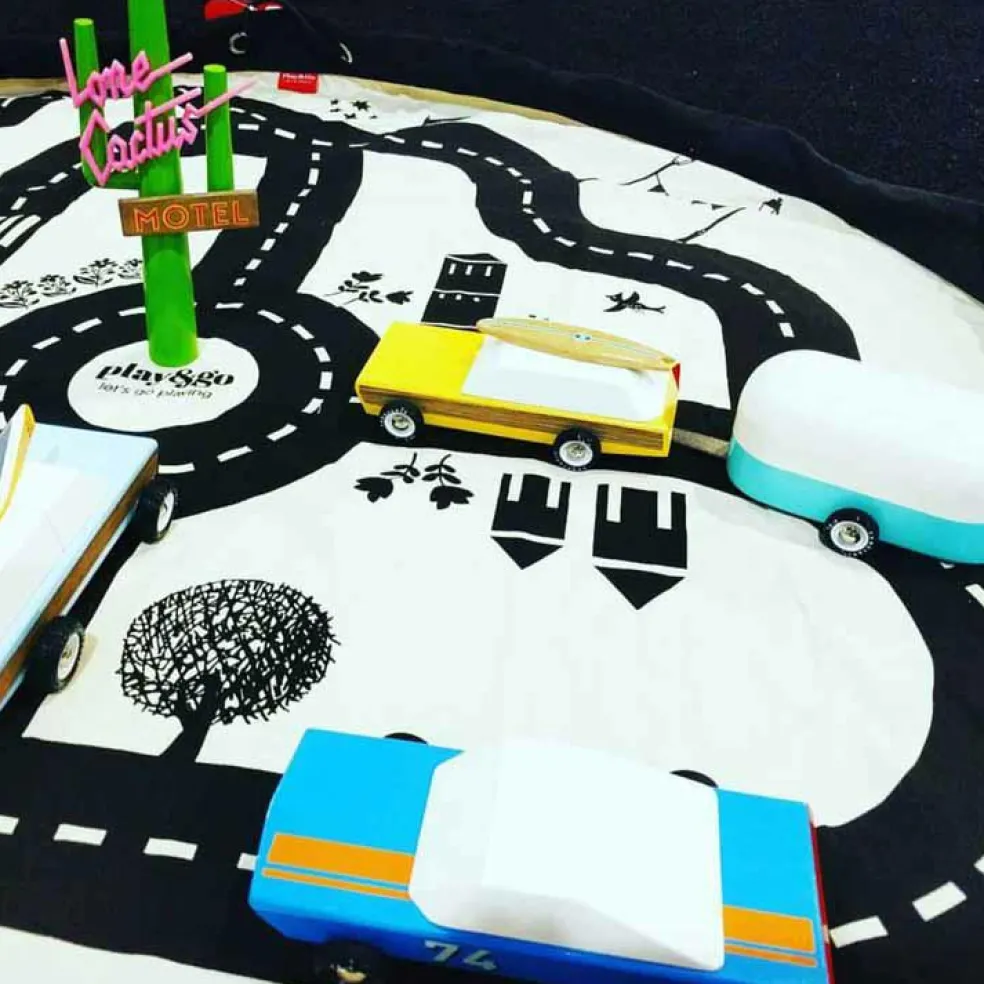 Sac à jouets 2 en 1 réversible Noomad Original Roadmap