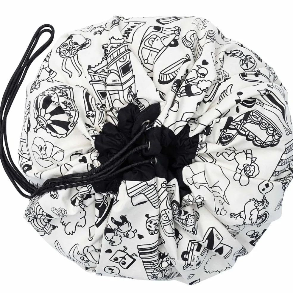 Sac à jouets 2 en 1 réversible Noomad Original Color my bag OMY Paris