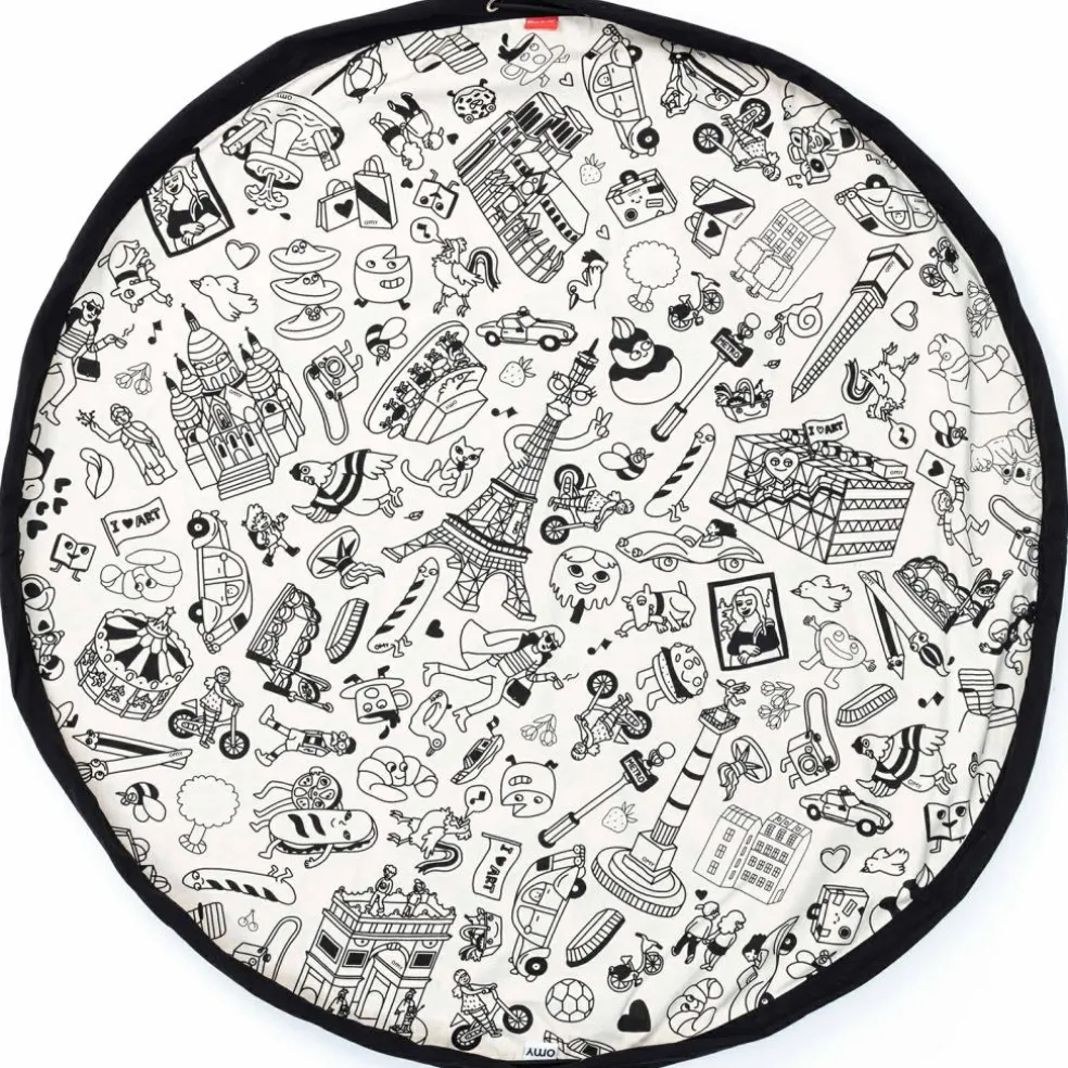 Sac à jouets 2 en 1 réversible Noomad Original Color my bag OMY Paris