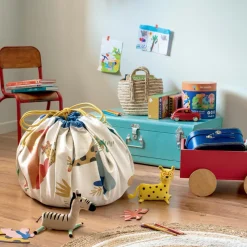 Sac à jouets 2 en 1 réversible Noomad Original Les Toupitis