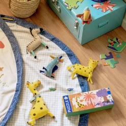 Sac à jouets 2 en 1 réversible Noomad Original Les Toupitis