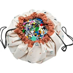 Sac à jouets 2 en 1 réversible Noomad Original Veggie numbers