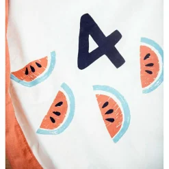 Sac à jouets 2 en 1 réversible Noomad Original Veggie numbers