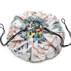 Sac à jouets 2 en 1 réversible Noomad Original Paris Map