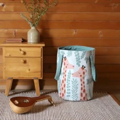 Sac à jouets girafe Nisü (30 x 40 cm)