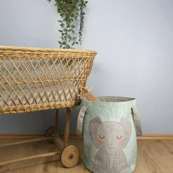 Sac à jouets éléphant Junko (30 x 40 cm)