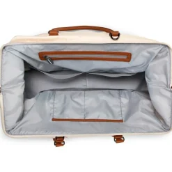 Sac à langer à anses Mommy bag blanc cassé