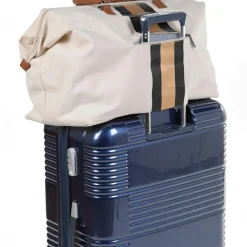 Sac à langer à anses Mommy bag doré, noir et écru