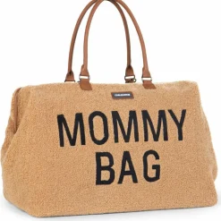 Sac à langer à anses Mommy bag large Teddy beige