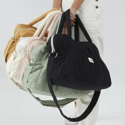 Sac à langer à anses noir réglisse Comme un bonbon