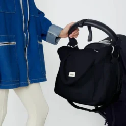 Sac à langer à anses noir réglisse Comme un bonbon