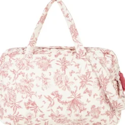 Sac à langer à anses Toile de Jouy