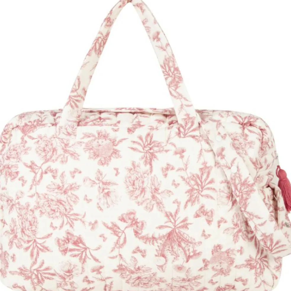 Sac à langer à anses Toile de Jouy