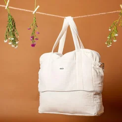 Sac à langer bandoulière 24-48 h sable