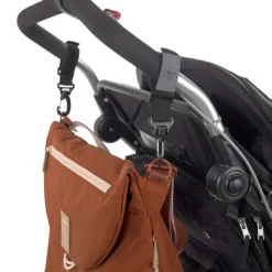 Sac à langer bandoulière Manu terracotta Green Label